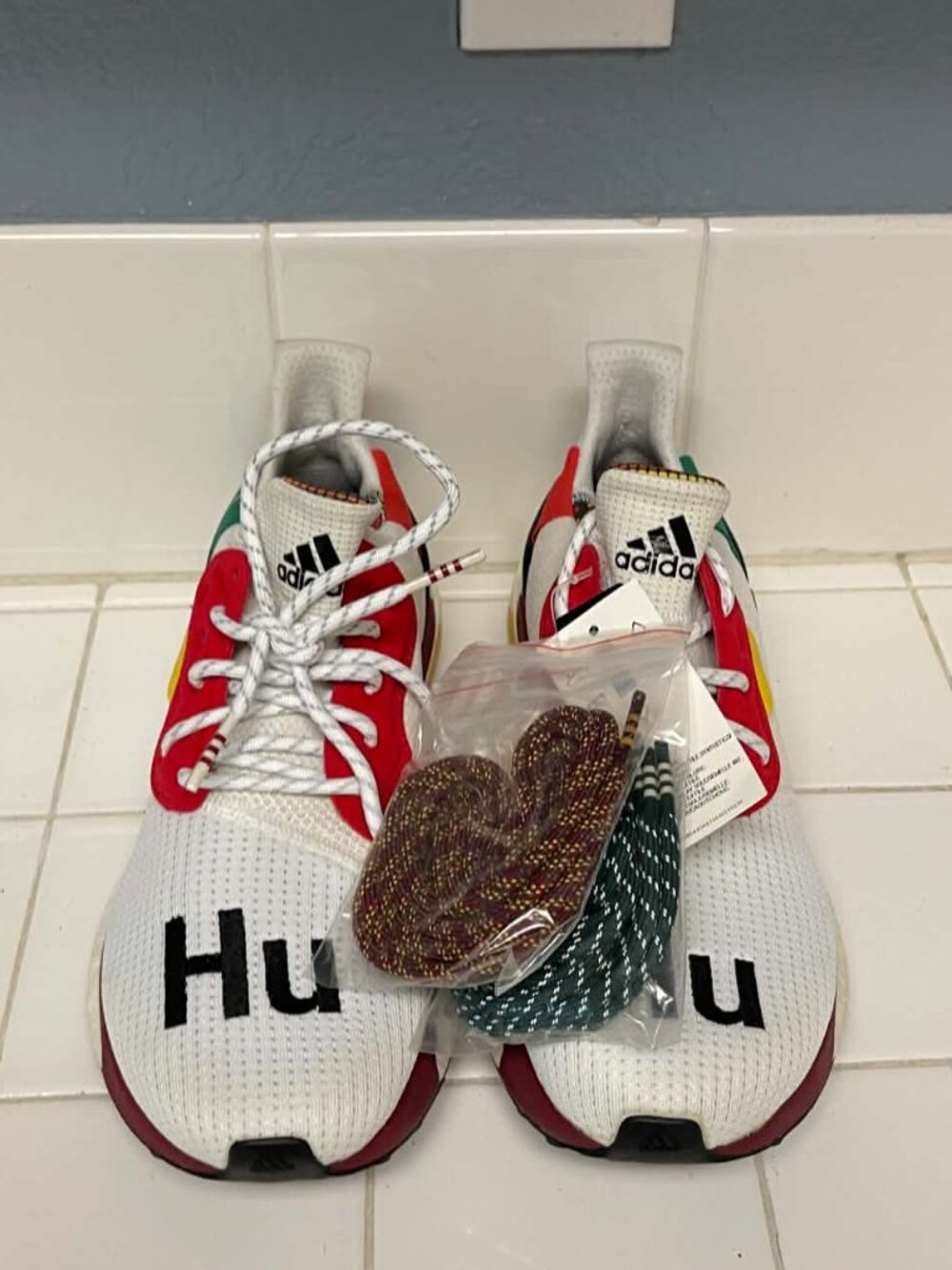 Adidas Pharrell Hu sneakers, mens
